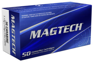 Magtech 30A Tactical/Training  30Carbine 110gr Full Metal Jacket 50 Per Box/20 Case