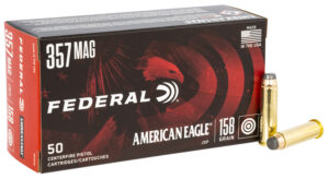Federal AE357A American Eagle Handgun 357Mag 158gr Jacketed Soft Point 50 Per Box/20 Case