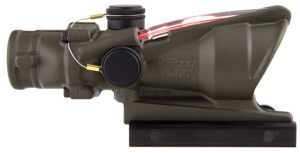 Trijicon 100309 ACOG OD Green 4x32mm Illuminated Red Chevron .223/5.56 BDC Reticle