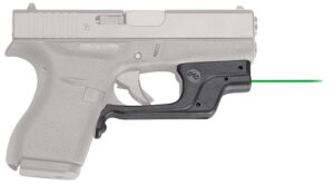 Crimson Trace 0146301 LG-443 Laserguard  Compatible w/Glock 42/43, Green Laser Black Polymer
