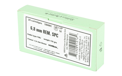 S&B 6.8SPC 110GR FMJ 20/1000 - Image 3