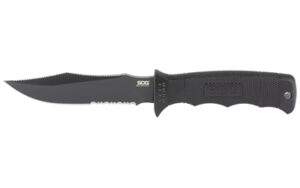 SOG SEAL PUP ELITE BLCK 4.85" W/STH