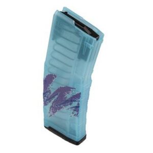 Amend2 AR-15 Mod C Teal Printed Jazz Rifle Magazine 5.56mm/.223 Rem 30/rd