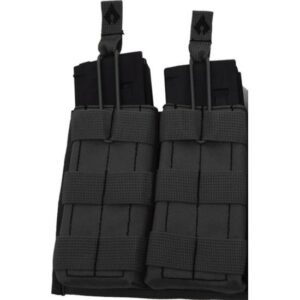 Advance Warrior Solutions Open Top Double Mag Pouch Black