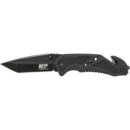 Smith & Wesson M&P SWMP11B Tanto Folder Rescue Lock 3 7/8" Blade Black