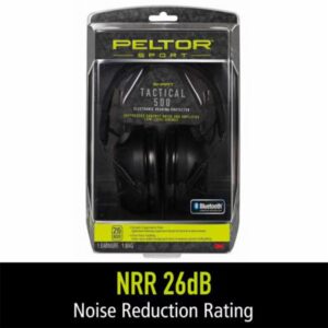 Peltor Sport Tactical 500 Electronic Ear Muffs 26dB Black