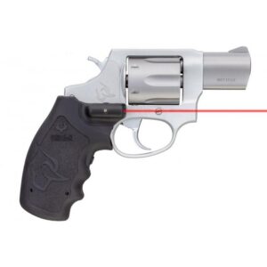Taurus 856 Ultra Handgun .38 Spl(+P) 6rd Capacity 2" Barrel Black/Stainless Frame Viridian Red Laser Grip