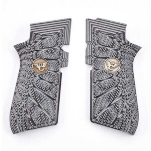 Wilson Combat EDC X9 Handgun Grips Aggressive Starburst Grey/Black