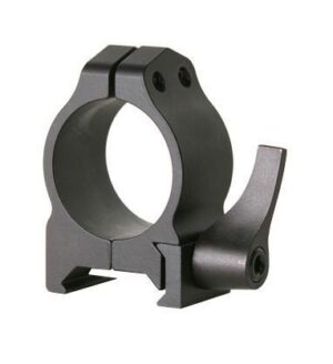 Warne 2-Piece Maxima QD Scope Ringmounts with Grooved Receiver - Ruger 77 M77 Hawkeye 1" Medium Matte