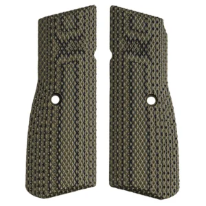 FN HIGH POWER G10 DIRTY OLIVE GRIPS