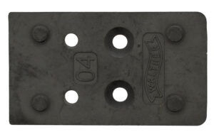 Walther Arms 5136212 Optic Plate  Black Steel Fits Walther PDP 2.0