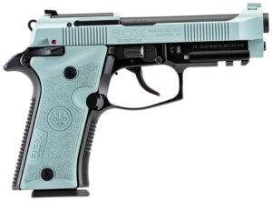 Beretta USA SPEC0715A 80X Cheetah Tactical Micro-Compact Frame 380 ACP 10+1 4.40" Black Barrel, Blue Steel Optic Ready/Serrated Slide, Blue Aluminum Frame w/Beavertail & Picatinny Rail, Vertec Grip