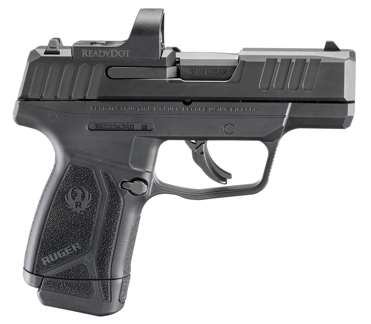 RUG 3523 MAX-9 9MM 3.2 RDYDOT 12R