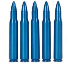 A-Zoom Aluminum Snap Caps 30-30 WIN Blue 5/pk