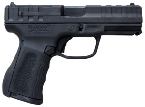 Citadel CITCP9BLK Centurion CP9 Compact 9mm Luger 14+1 4" Black Steel Barrel, Optic Ready/Serrated Slide, Polymer Frame & Grip
