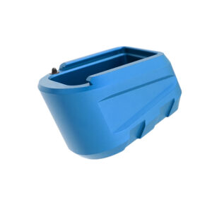 Tyrant CNC TDP365MAGEXBLUE  Magazine Extension 9mm Fits Sig P365 X Macro 3rd Blue Aluminum