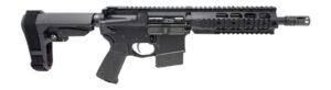 Dpms Panther Arms DP51655225433 Kitty Kat S9 338 ARC 8" Black Nitride Heavy Threaded Barrel, Black Hardcoat Anodize Aluminum Receiver w/Picatinny Rail, DPMS Quad Rail Handguard, Black Polymer SB Tacti