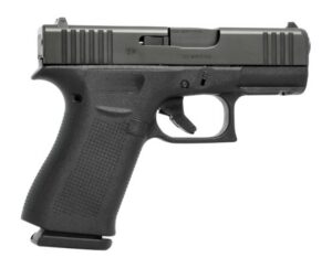 Glock PX4350201FR G43X  Slim Sub-Compact Frame 9mm Luger 10+1 3.41" Black GMB Barrel, Black nDLC Serrated Steel Slide, Black Polymer Frame w/Picatinny Rail, Black Textured Polymer Grip, Ambidextrous