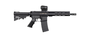 DPMS SHORTACLE 300BLK PISTOL 10.5" BBL, 9.5" MLOK RAIL, CAR15 BRACE 1-30RD MAG W/ VORTX SPARC